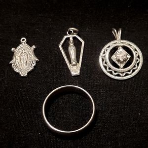 Lot of sterling and Thai silver